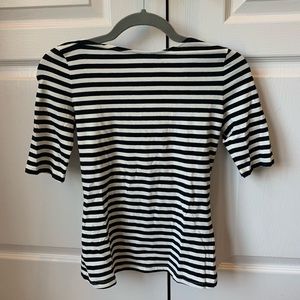 & other stories striped 3/4 tee shirt